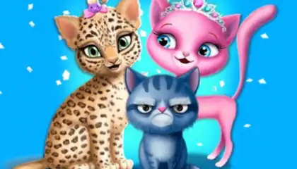 Cat Hair Salon Birthday Party