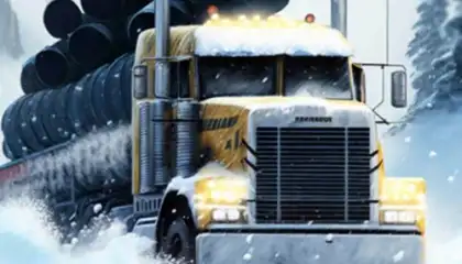 Snow Runer : driving games