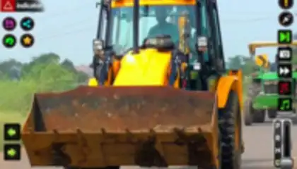 JCB Game Snow Excavator Games