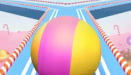 Candy Ball Run - Rolling Games