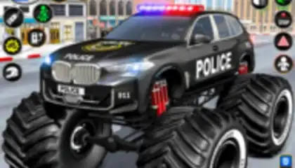 Police Monster Truck Car Games