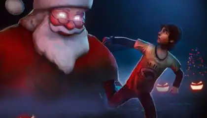 Scary Santa Horror Escape Game